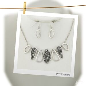 Stunning Hematite Necklace Set